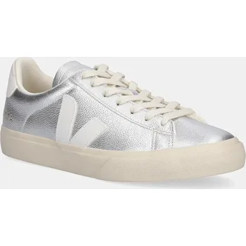Dámská obuv Kožené tenisky Veja Campo CP0502684A stříbrná SLV, EUR 36