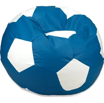 Taburet Sedací vak - míč 70 cm - tyrkysová + bílá