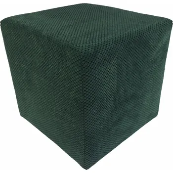 Taburet Čalouněný Taburet Max Mebels zelený