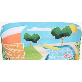 Dámské oblečení Seafolly Dámský Bandeau Horní Díl Bikin Sunset, tmavě modrá /...