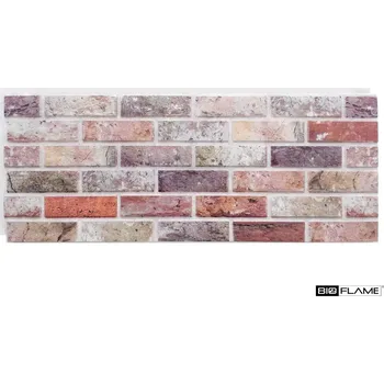 Obklad Fasádní obklad Cihla Classic Starorůžová (50 x 120 x 3,5 cm)