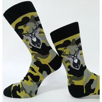 Pánské ponožky Trepon pánské maskáčové ponožky Lovec zelená vel. 42-45