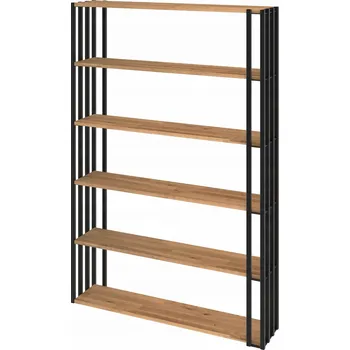 Knihovna Regál S&W Design 84 cm x 152 cm x 26 cm černý