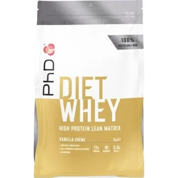 Protein PhD Diet Whey Protein 1000 g - vanilka + PhD Šejkr Exclusive 600 ml ZDARMA