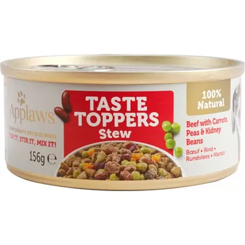 Krmivo pro psa Applaws konzerva Dog Taste Toppers Stew Hovězí se zeleninou 156g