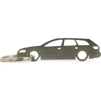 Audi A6 C6 wagon klíčenka z nerezové oceli