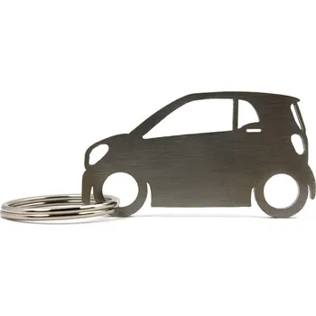 Smart Fortwo MK3 klíčenka z nerezové oceli