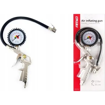 Příslušenství ke kompresoru PISTOLE PRO HUSTĚNÍ PNEUMATIK S MANOMETREM 0-12 BAR