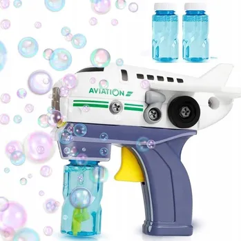 Bublifuk Stroj na bubliny ve tvaru letadla - pistole