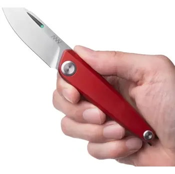 kapesní nůž ANV Knives zavírací nůž Z050 - BB, Dural, červený