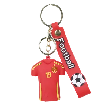 Numberoplus Fotbalová silikonová klíčenka - Španělsko Lamine Yamal 19 Barva: vzor2