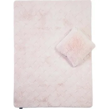 Koberec KOBEREC KRÁLÍČÍ KOLEB Z MĚKKÉ KRÁLIČÍ KOŽEŠINA 60X90CM