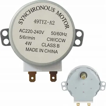 Synchronní motor 49TYZ-A2 5/6 ot/min 230V pohon talíře mikrovlnné trouby