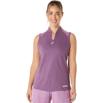 Dámský tenisový top Asics Padel Court Fialový (M)