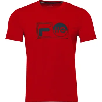 Pánské tričko Fila T-Shirt Jacob M - fila red Červený (S)