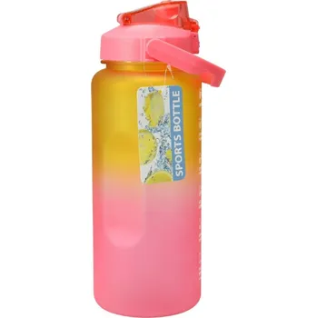 Láhev EXCELLENT HOUSEWARE Láhev sportovní MAXI 2 l růžová/žlutá KO-997100490ruzo