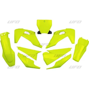 UFO sada plastů HUSQVARNA TC 125/250 '19-'22, FC 250/350/450 '19-'22 (žlutá fluo)