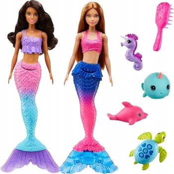 Panenka Barbie Mořská panna dobrodružství 2 panenky a příslušenství Sada