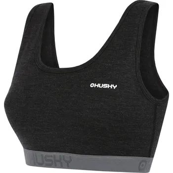 Podprsenka Husky Merino termoprádlo Podprsenka Mebra L black Velikost: S