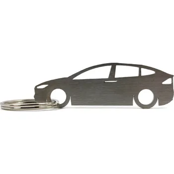 Tesla Model X klíčenka z nerezové oceli