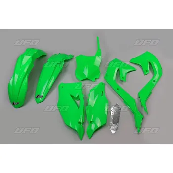 UFO sada plastů KAWASAKI KXF 250 '21-24, KXF 450 '19-23 (zelená fluo)