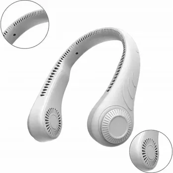 Domácí ventilátor Mini ventilátor Bedee Přenosný Bezdrátový Ventilátor bílý