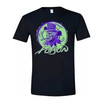 Pánská móda Merch Poison: Tričko Smoking Skull XXL 2022