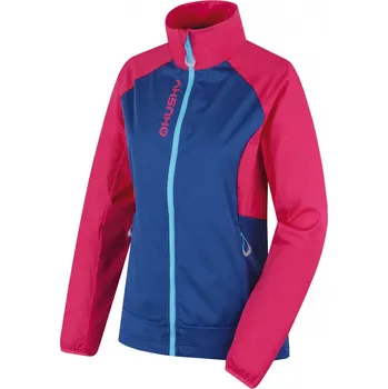 Husky Dámská softshell bunda Suli L pink/blue Velikost: S