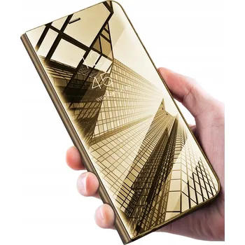 Pouzdro na mobilní telefon Flipové pouzdro Radian pro Samsung Galaxy A21s zlaté