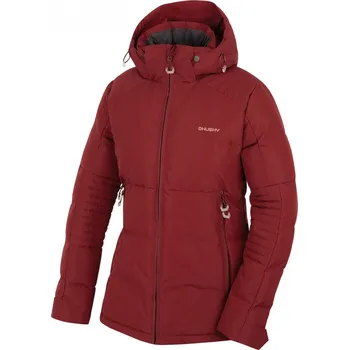 Husky Dámská plněná zimní bunda Norel L dark bordo Velikost: XL