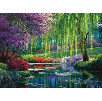 Obraz DIAMANTOVÁ MOZAIKA BAREVNÝ PARK