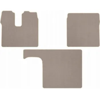 autokoberec Velurové koberce Edecor pro MAN TGX STD B, 3 ks.