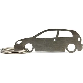 VW Volkswagen Polo 9N3 3d klíčenka z nerezové oceli