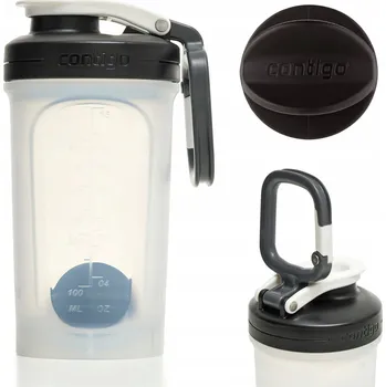 Shaker Šejkr na proteinové nápoje Contigo Shake&Go 2.0 590 ml - Bílý