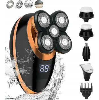 Holicí strojek Zastřihovač chloupků pro intimní partie 5v1 Stříhací Strojek Na Vlasy a vousů