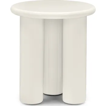 Konferenční stolek Odkládací stolek Blair 40 cm krémový