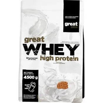 Protein Protein Great One vanilkový 4500 g bez cukru