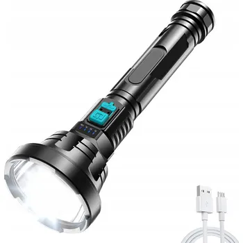 Svítilna HUR GENETIC® MILITARY TACTICAL DOBÍJECÍ LED USB BATERKA