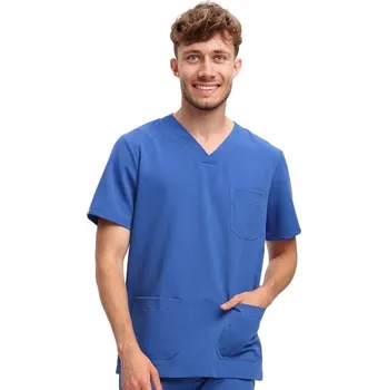 Zdravotnický oděv Pánská halena Elegant Stretch, tmavě modrá, XL