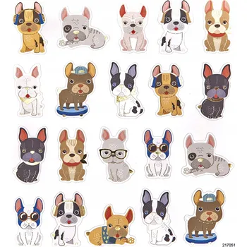 samolepka Klasické Samolepky DpCraft pejsci , 20 ks