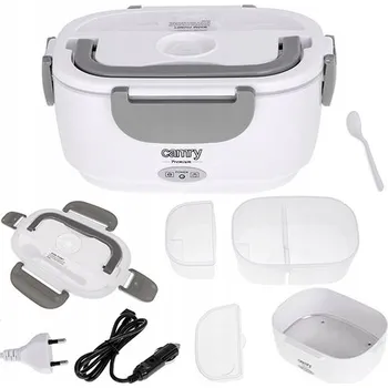 ELEKTRICKÝ LUNCHBOX 1L OHŘÍVANÝ TERMOSKA NA OBĚD DO AUTA KAMIONU 12V