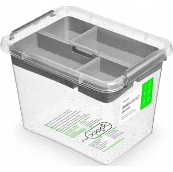 Dóza na potraviny Antibakteriální plastový organizér/úložný box 2,5 l