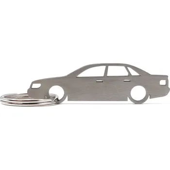 Audi A6 C4 sedan klíčenka z nerezové oceli