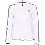 Dámská tenisová mikina Fila Coachjacket Fiona W - white Bílý (XS)