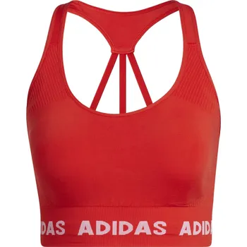 Podprsenka Podprsenky Adidas Training Aeroknit - vivid red Červený (XS)