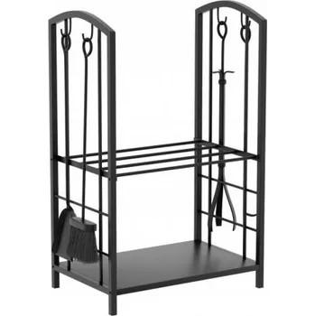 Mobilní telefon LIVEFY | Livefy kovový stojan na dřevo Spire, černý