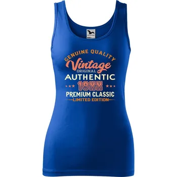 Dámské oblečení Dámské tílko s potiskem Original vintage Velikost: M, Barva: Limetková