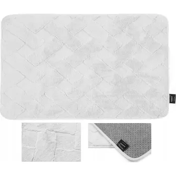 Koberec Plyšový Koberec z králičí Kožíšek do koupelny 60x90 cm