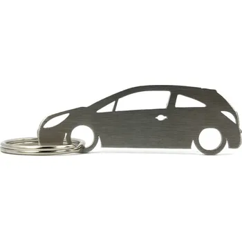 Opel Corsa D 3d klíčenka z nerezové oceli