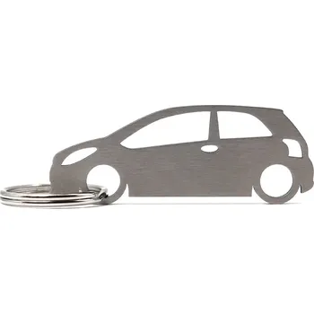 Toyota Yaris 2gen 3d klíčenka z nerezové oceli